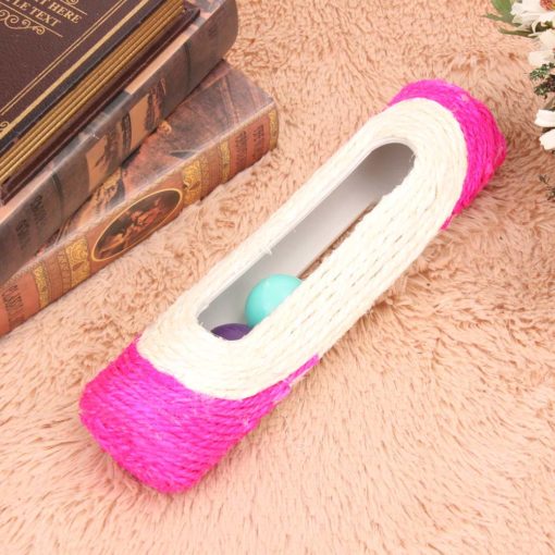 Cylindre à gratter en sisal avec balles intégrées – Image 10