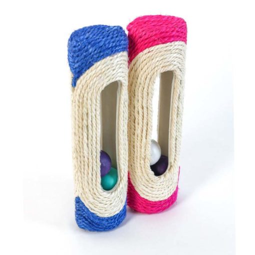 Cylindre à gratter en sisal avec balles intégrées – Image 11