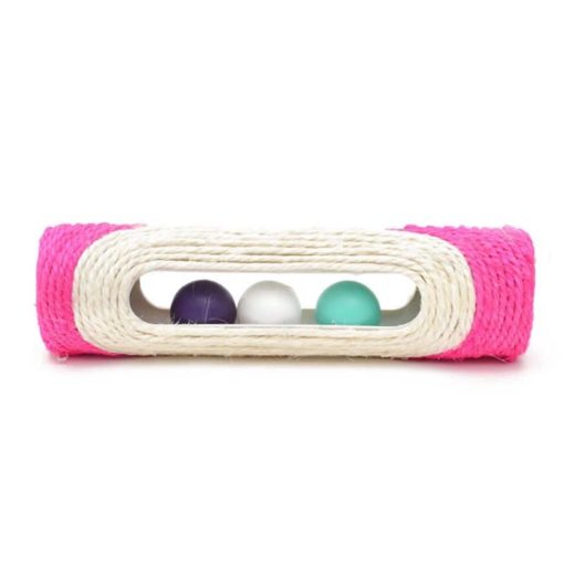 Cylindre à gratter en sisal avec balles intégrées – Image 14