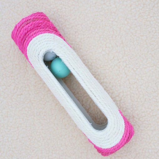 Cylindre à gratter en sisal avec balles intégrées – Image 5