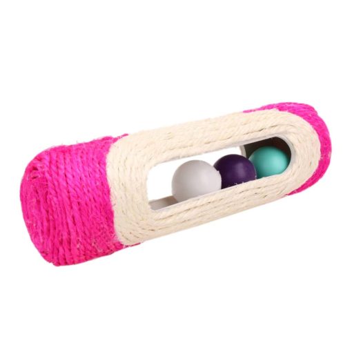 Cylindre à gratter en sisal avec balles intégrées – Image 6