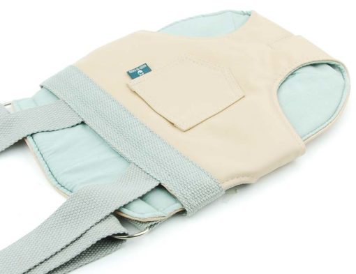 Sac porté à l'avant en forme de salopette – Image 8