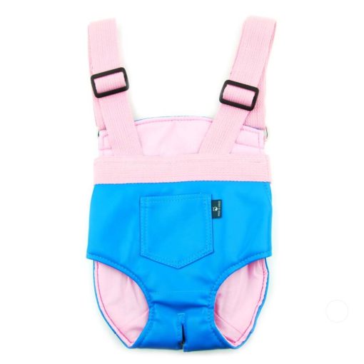 Sac porté à l'avant en forme de salopette – Image 6