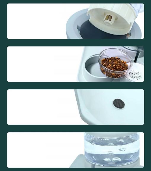 Ensemble distributeur à eau et bol – Image 9