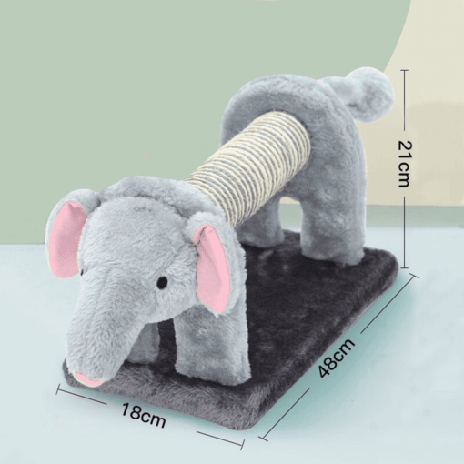 Petit griffoir peluche animaux sauvages – Image 8