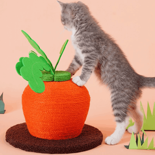 Griffoir mignon en forme de carotte – Image 2