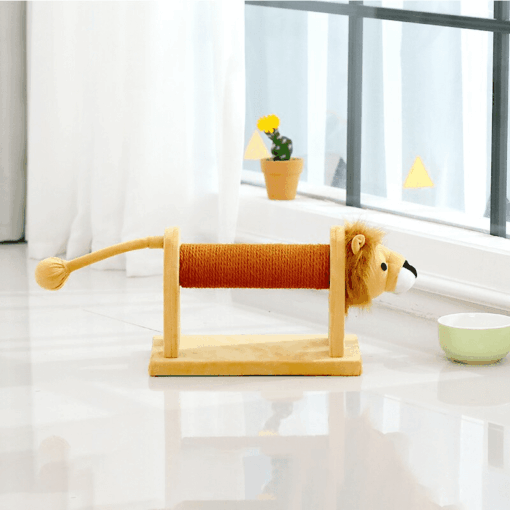 Petit griffoir peluche animaux sauvages – Image 6