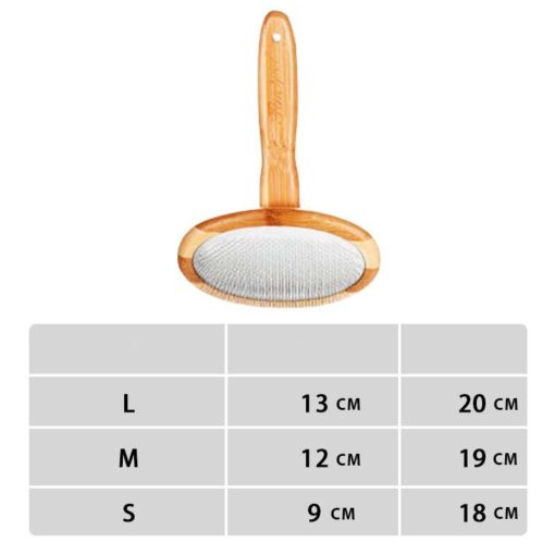 Brosse ovale en bois pour poils courts ou longs – Image 6