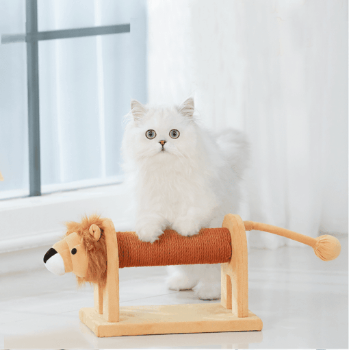 Petit griffoir peluche animaux sauvages – Image 5