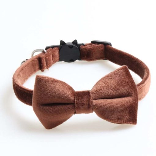 Collier à nœud papillon en velours ajustable - Image 10