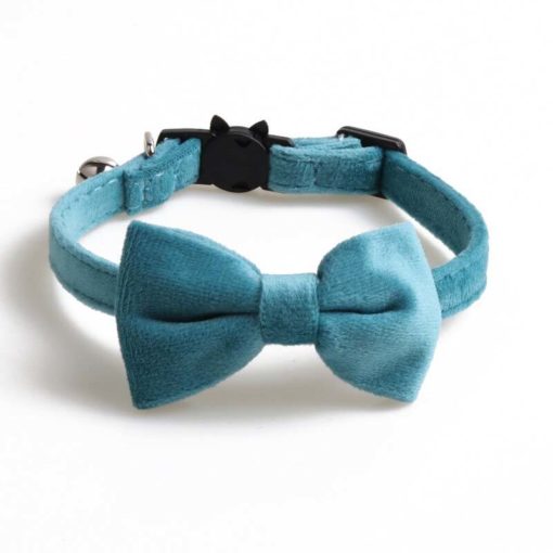 Collier à nœud papillon en velours ajustable - Image 11