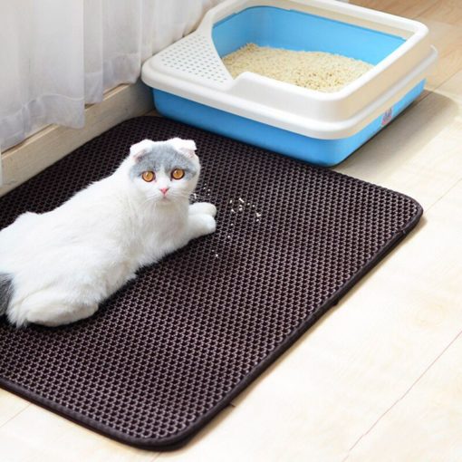 Tapis de litière, plusieurs couleurs, double couche - Image 3