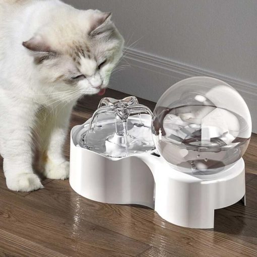 Fontaine à eau design "Cocoon" avec capteur