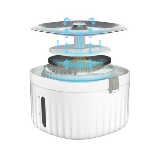 Fontaine à eau "Cascade" 2L sans fil avec détecteur - Image 16
