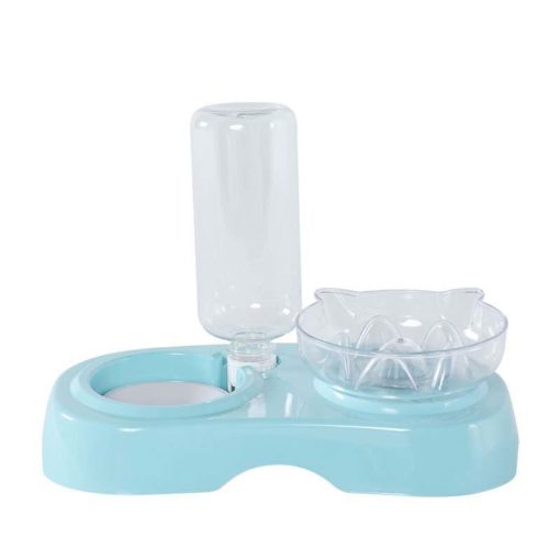 Ensemble distributeur à eau et bol à alimentation lente – Image 3