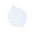 Feuille bleue