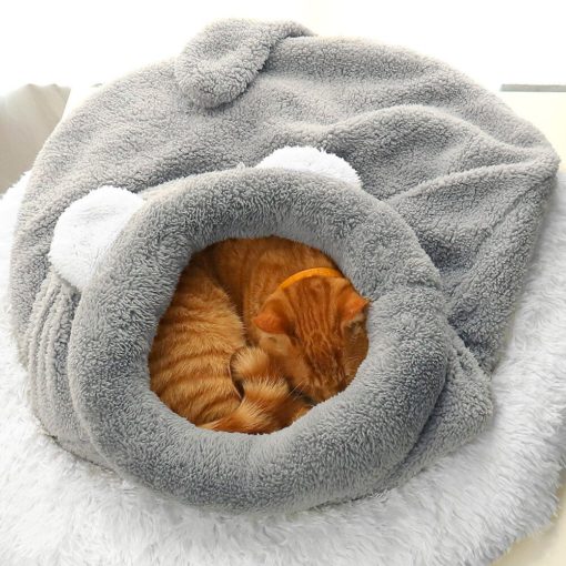 Sac de couchage mignon avec coussin
