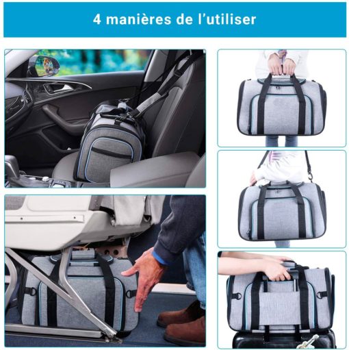Sac à main ou à bandoulière extensible sur 4 côtés – Image 3