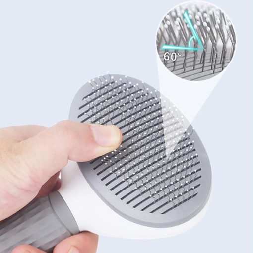 Brosse de toilettage ovale ergonomique – Image 15