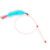Longue plume bleue