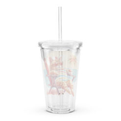 Alternative view of Gobelet en plastique transparent