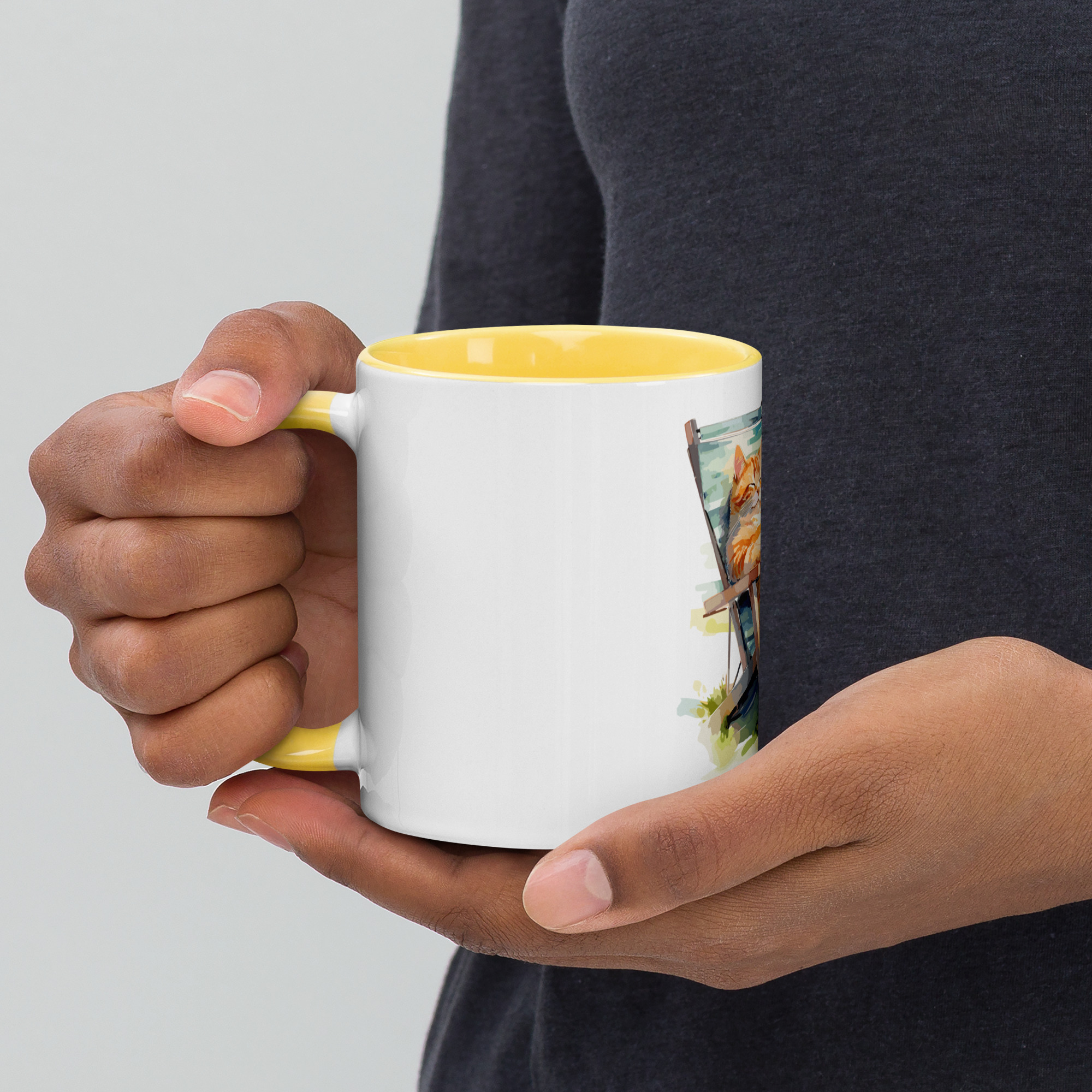 Mug à Intérieur Coloré - Image 7
