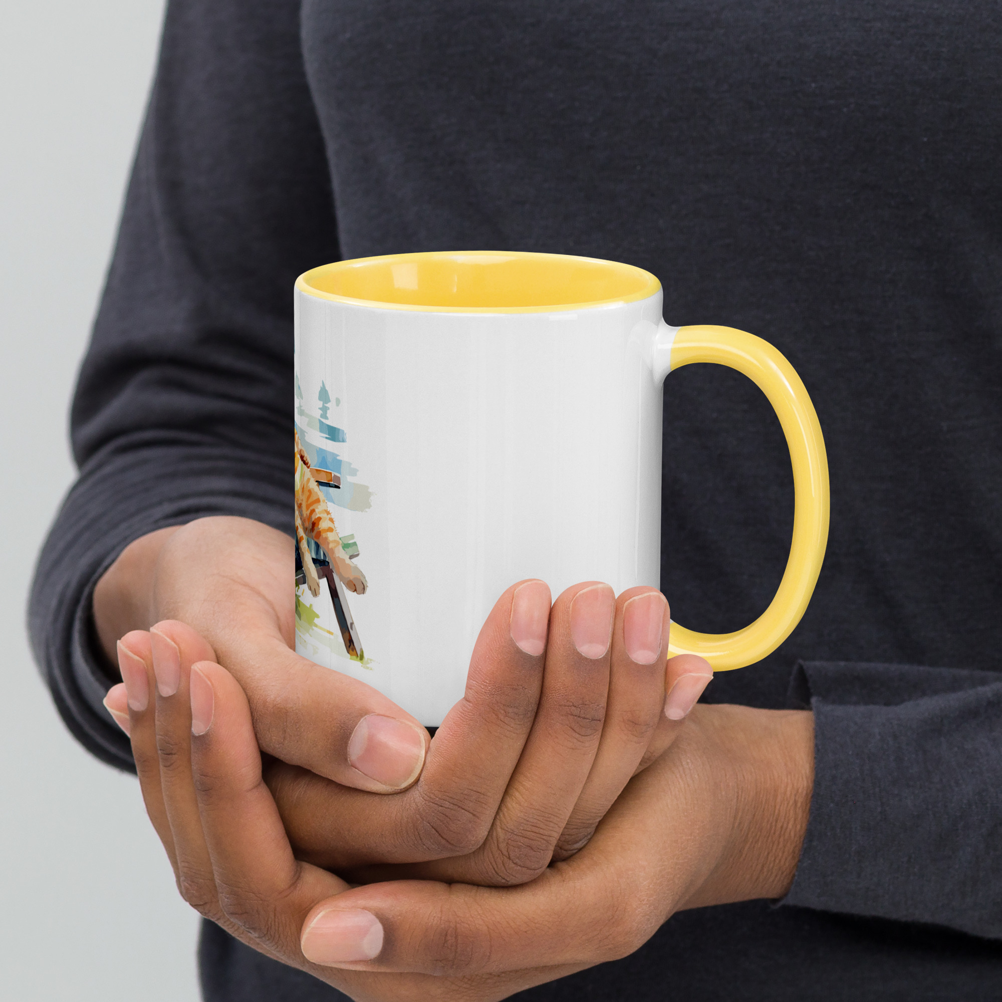 Mug à Intérieur Coloré - Image 6