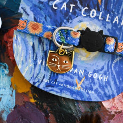 Alternative view of Collier pour chat Vincat Van Gogh – Arty Catz