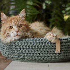 Panier COCO en corde premium tissée