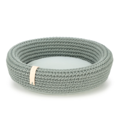Alternative view of Panier COCO en corde premium tissée