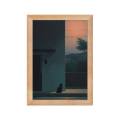 Alternative view of Poster en Papier Mat Encadré